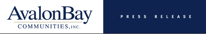 (AVALONBAY COMMUNITIES, INC. LOGO)