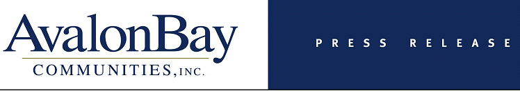 (AVALONBAY COMMUNITIES, INC. LOGO)